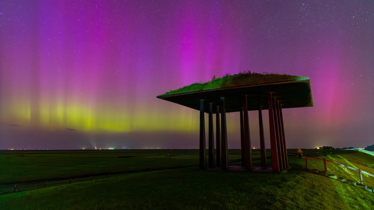 Nogmaals noorderlicht in Fryslân: dit zijn de mooiste plaatjes
