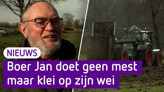 Dit is waarom er klei uit het Rivierengebied op de wei van boer Jan in Eibergen ligt.