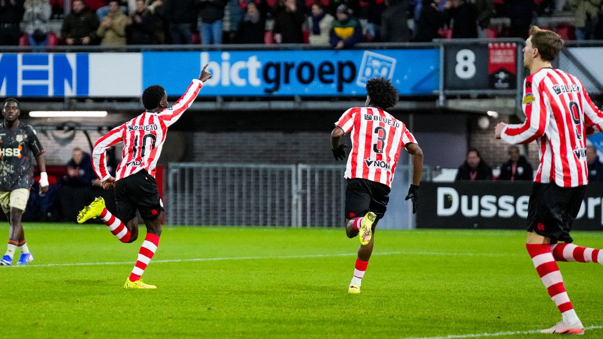 LIVE: Sparta begint sterk aan achtste finale KNVB beker tegen FC Volendam