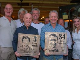 TT-legendes Mamola en Schwantz onthullen eigen tegels voor Walk of Fame