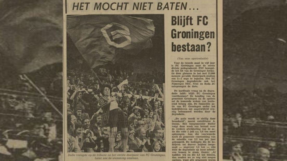 Voorpagina Nieuwsblad van het Noorden 13 mei 1974