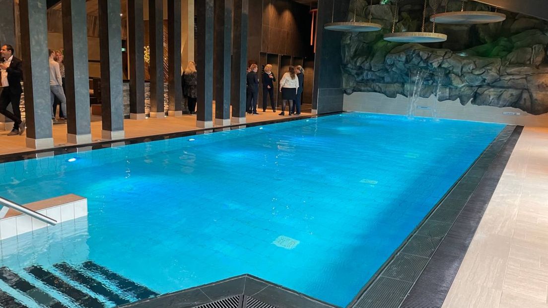 Een van de baden van Thermen Bad Nieuweschans