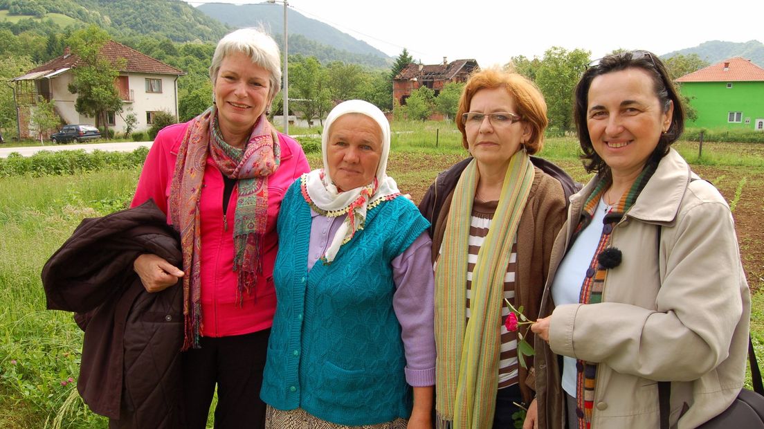De stichting STOS zette zich jarenlang in voor de vrouwen van Srebrenica