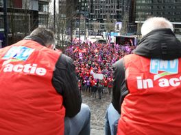 Werknemers vakbond FNV willen meer loon, dus dreigen ze zélf met staking