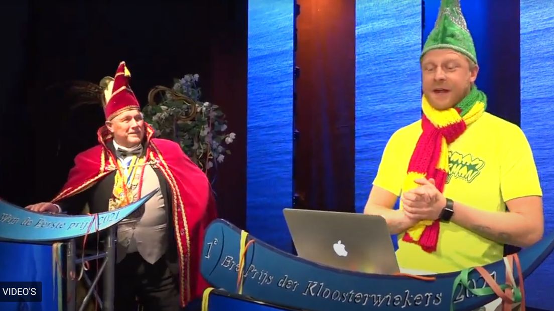 Vorig jaar organiseerde de carnavalsvereniging een online quiz