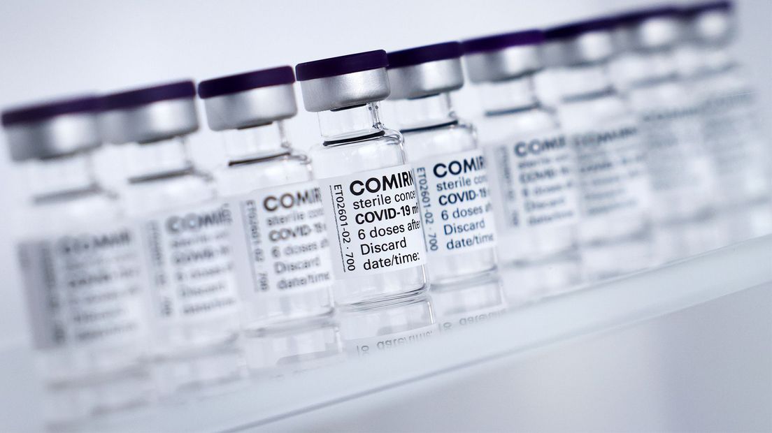 Comirnaty, het coronavaccin van BionTech/Pfizer.