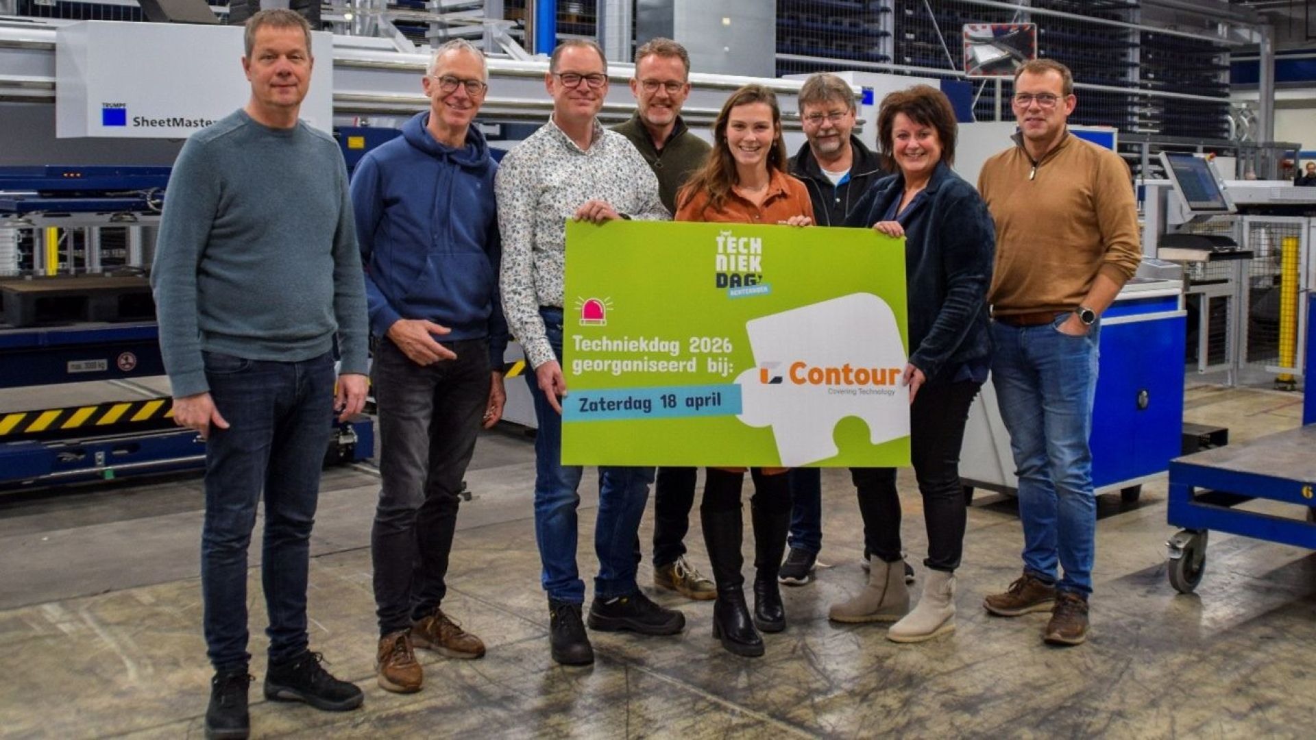 Werkgroepleden Techniekdag Achterhoek.