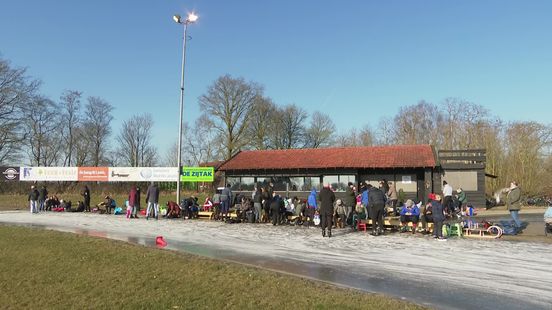 Bekijk hier de beelden terug van schaatspret in Veenoord