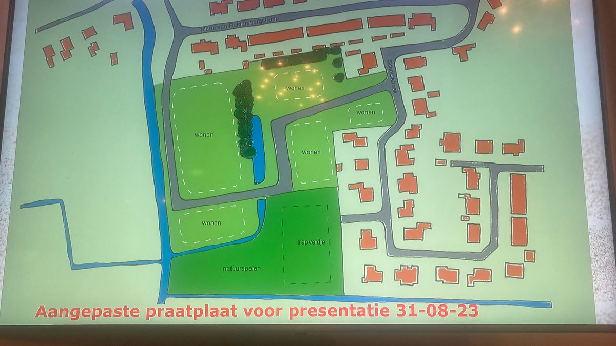 Dorpsraad Gapinge praat mee over plannen nieuw te bouwen woningen