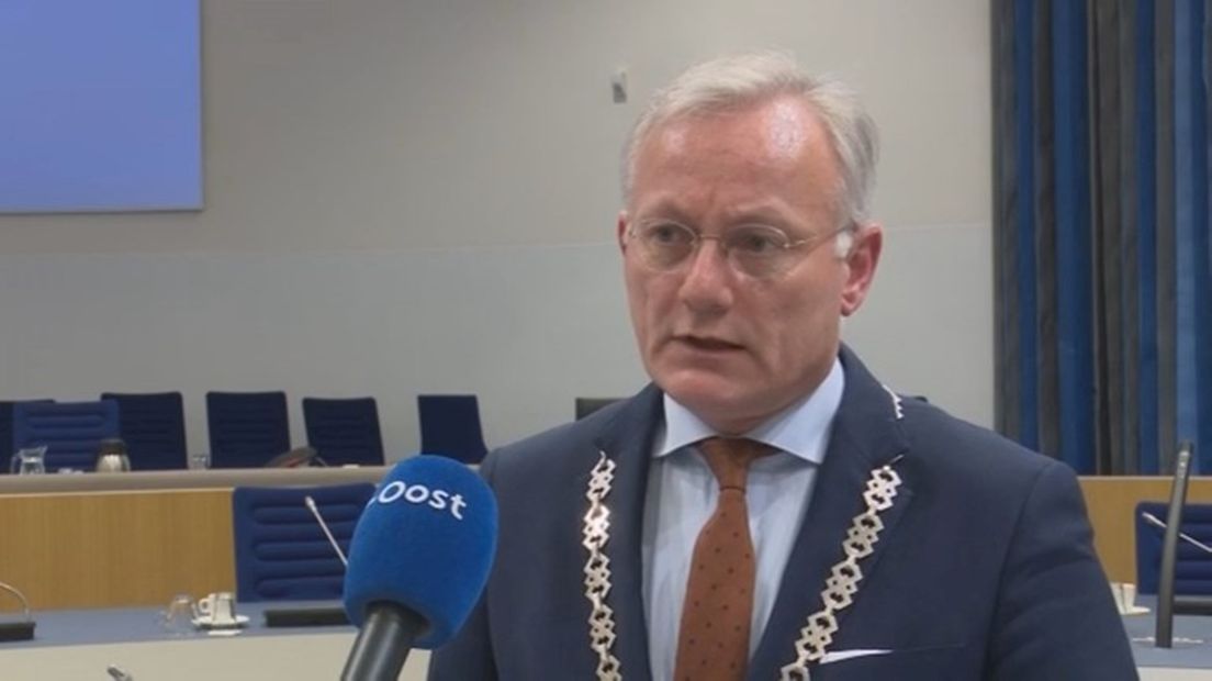 Burgemeester Arjen Gerritsen van Almelo