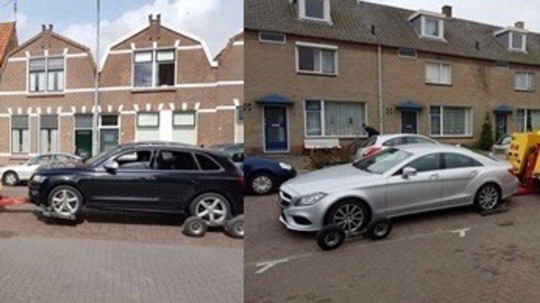 De politie heeft deze week twee auto's in beslag genomen in een witwaszaak