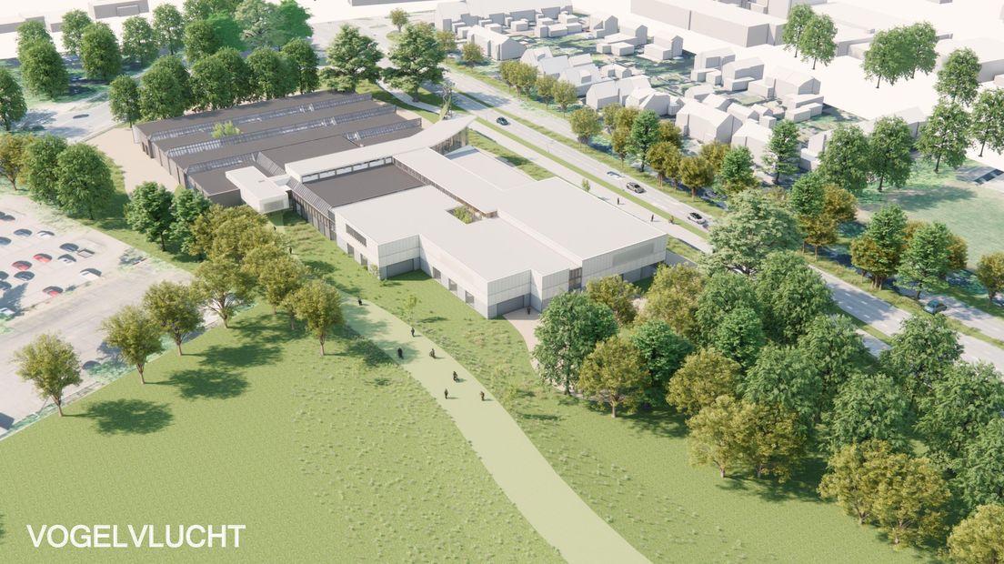Een sfeerimpressie van het toekomstig innovatiecentrum