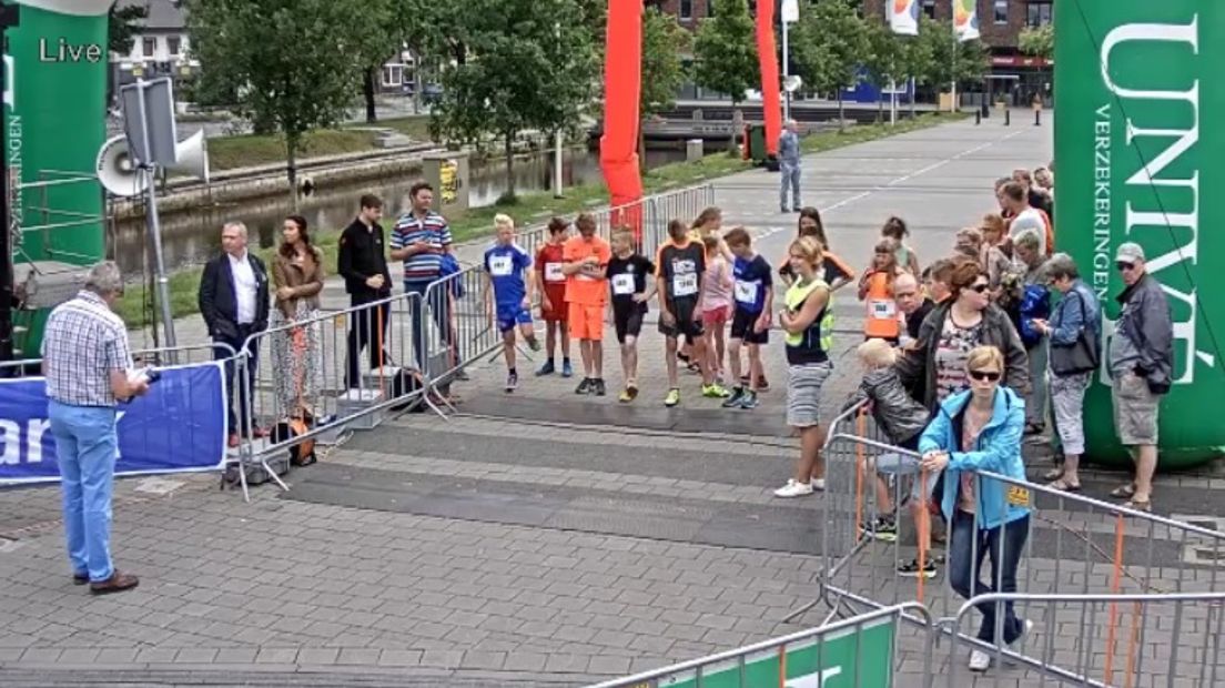 De eerste jeugdlopen begonnen vanmorgen (Rechten: RTV Drenthe)