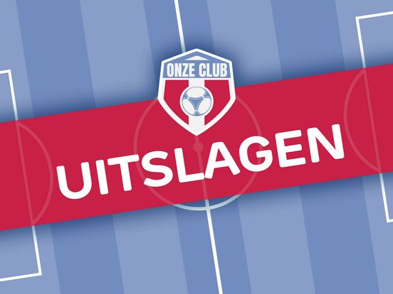 Uitslagen amateurvoetbal zondag 10 mei