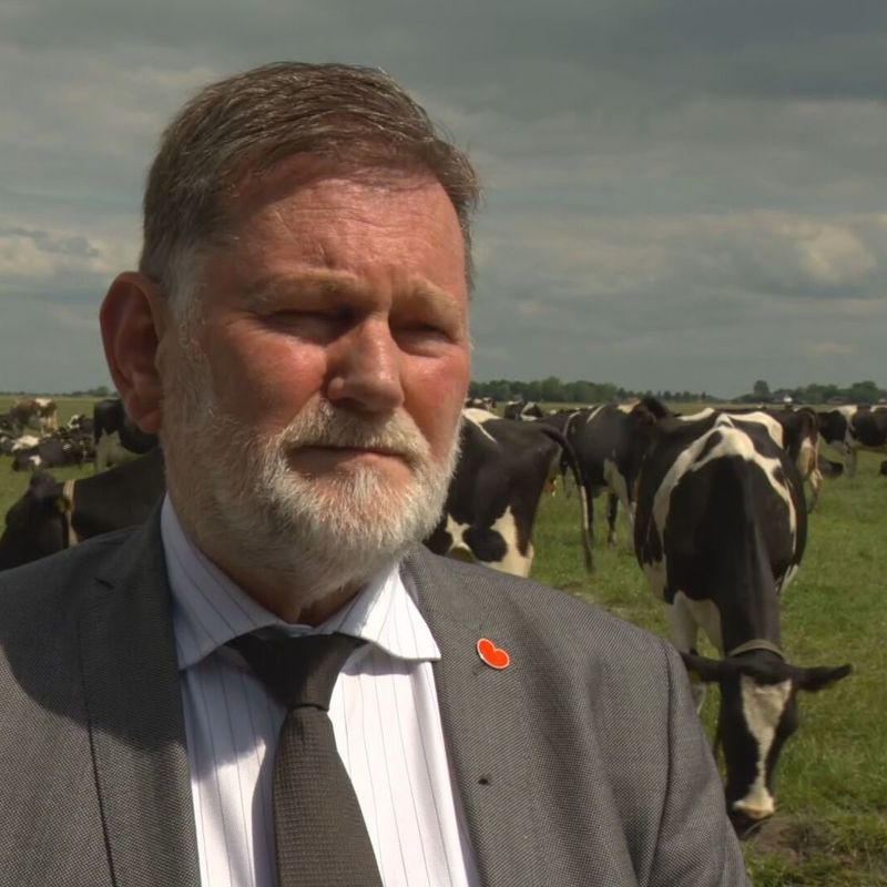 Gedeputeerde Klaas Fokkinga "Boeren bereidwillig om wat aan