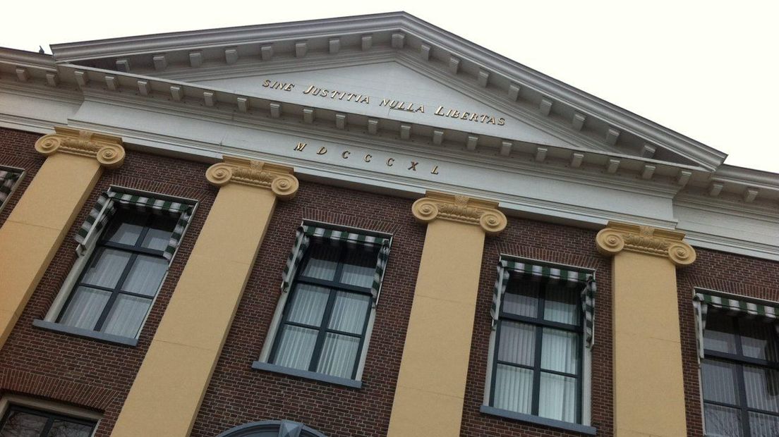De rechtbank in Assen (Rechten: archief RTV Drenthe)