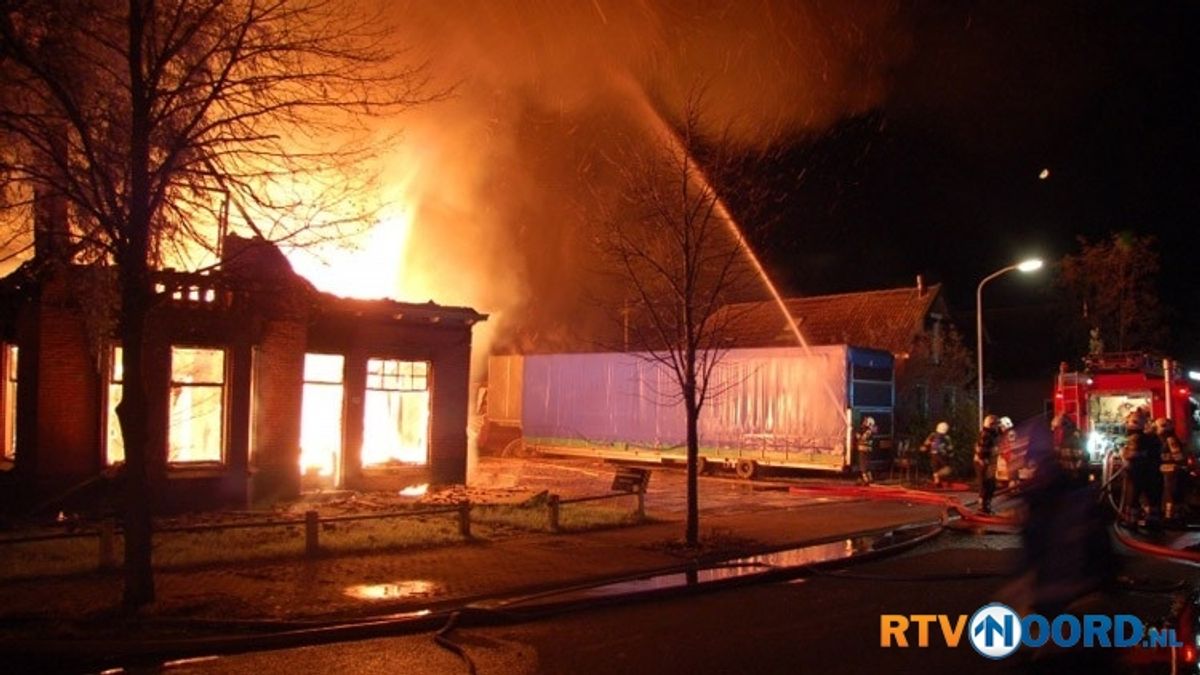 Woningbrand Graauwedijk Overschild