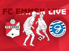 FC Emmen vroeg op achterstand tegen De Graafschap, volg de wedstrijd via ons liveblog
