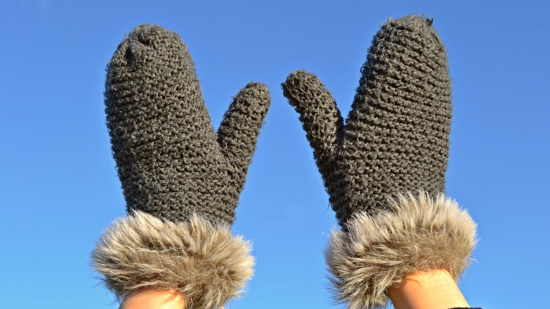 Ondanks het zonnige weer zijn handschoenen geen overbodige luxe vandaag (Rechten:pixabay.com)