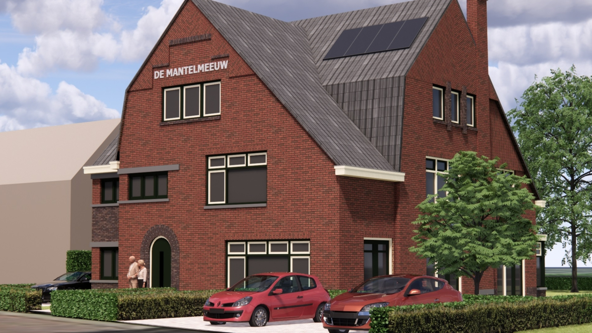 Een impressie van het nieuwe pand aan de Burgemeester H.G. van Kempensingel.