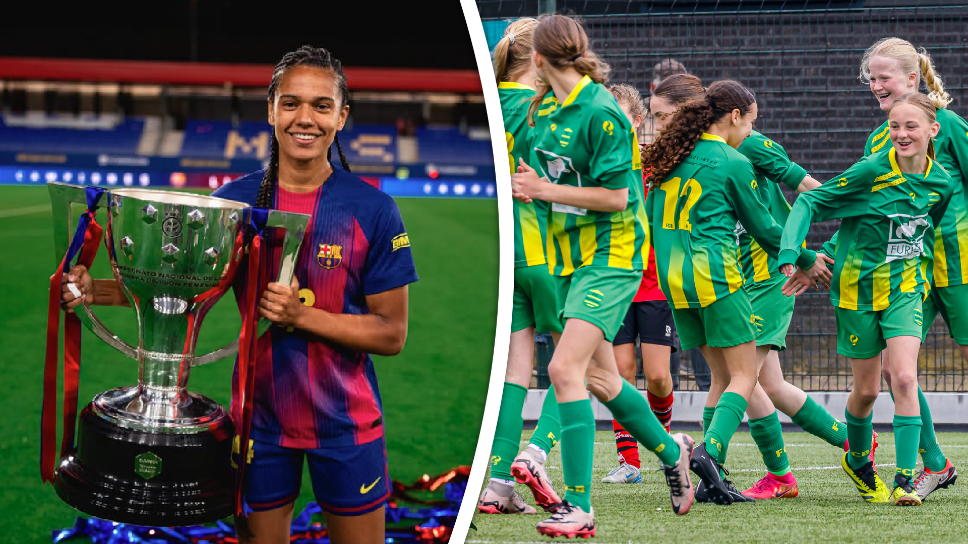 Esmee Brugts speelt later deze maand de finale van de Champions League.