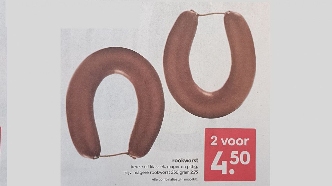 Geen Hema rookworst meer te krijgen, net nu het er weer voor is en ze in de aanbieding zijn