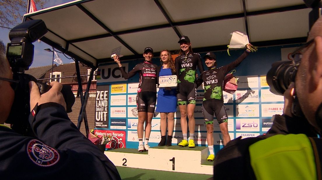 Riejanne Markus wint Omloop van Borsele