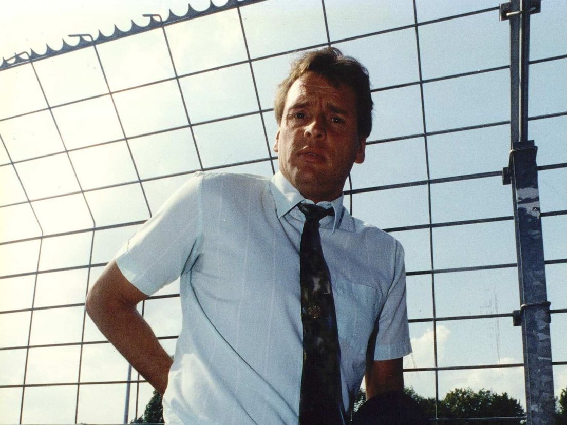 Hans Verel als coach van SVV/Dordrecht'90