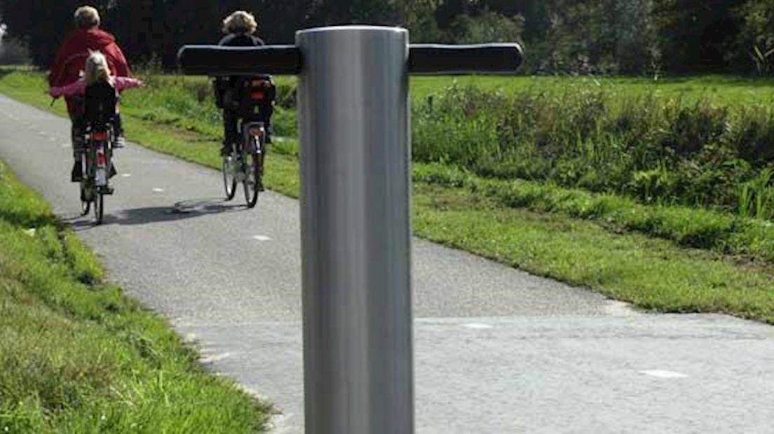 Voorbeeld openbare fietspomp