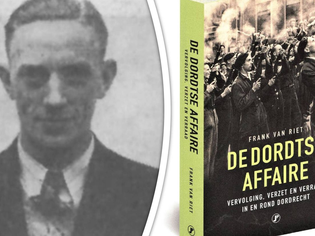 Links: Harry Evers, rechts: het boek De Dordtse Affaire