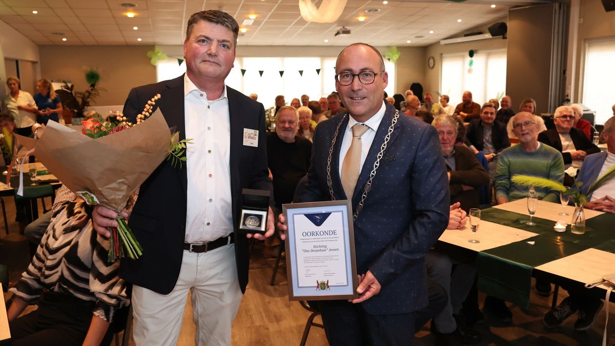 Stichting 'Ons Dorpshuis' Annen eerste organisatie met Aa en Hunze Munt