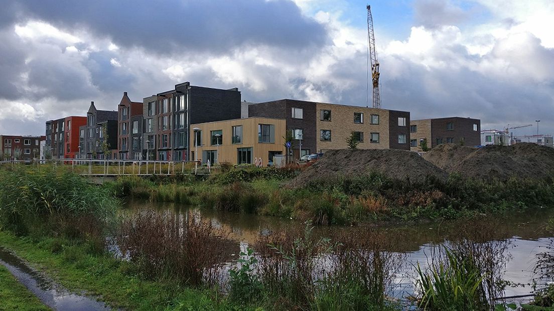 Nieuwbouw op het Veemarktterrein in Utrecht.