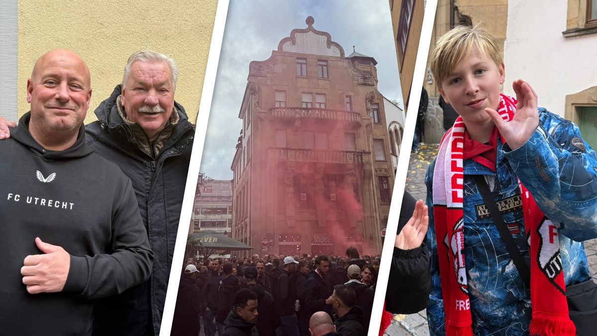 Spieltag! FC Utrecht-fans overspoelen Freiburg | Eindelijk droog