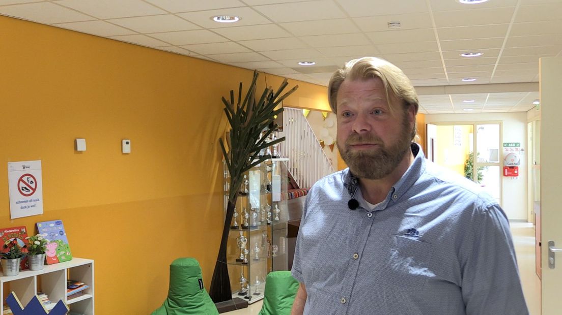 Schooldirecteur Rohan de Groot van De Dreef in Overvecht.