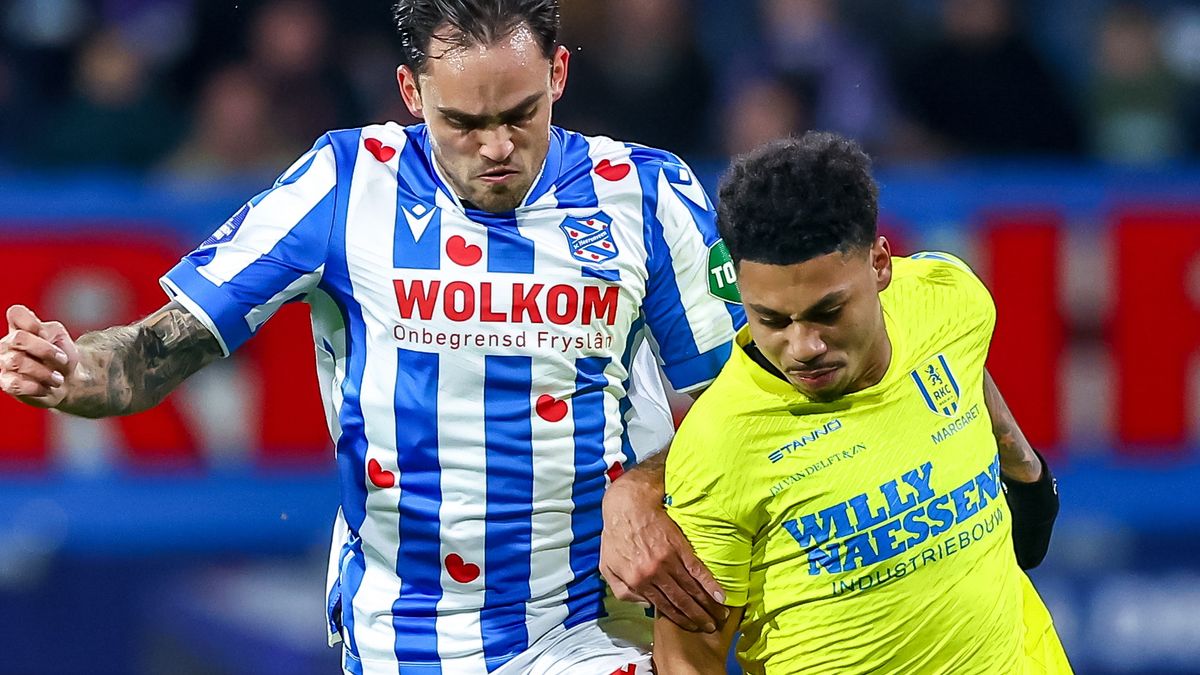 sc Heerenveen loot thuis tegen RKC in KNVB Beker