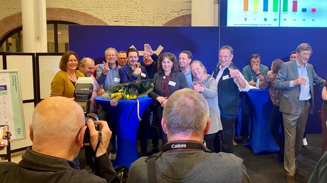 De lokale partij GBLV uit Leidschendam-Voorburg is blij met de uitslag van 8 zetels