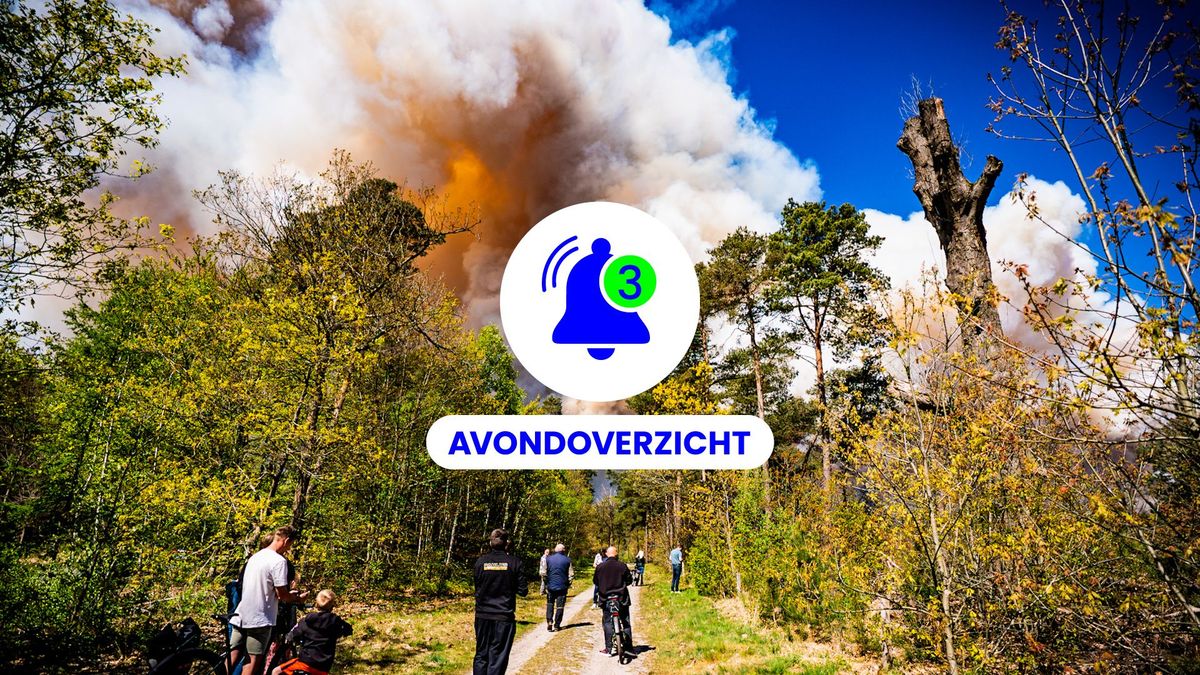 Natuurbrand bij ’t Harde, ernstig ongeluk in Oosterhout en drugslab in Druten op woensdag 29 april