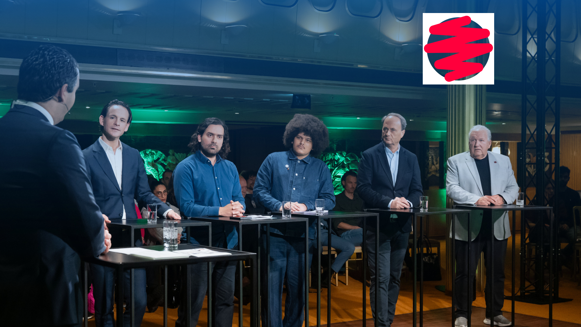 De lijsttrekkers van de 'kleinere partijen' debatteren over veiligheid