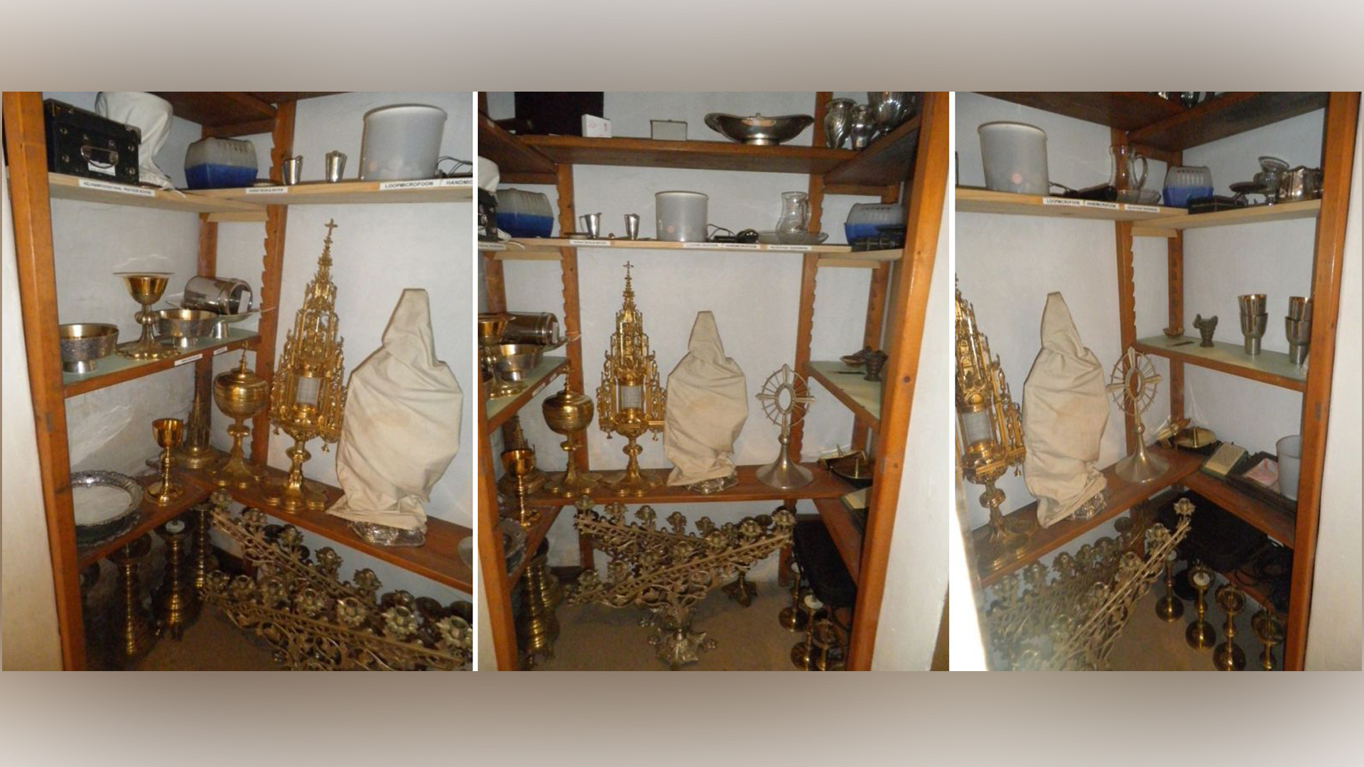 De inhoud van de kluis.