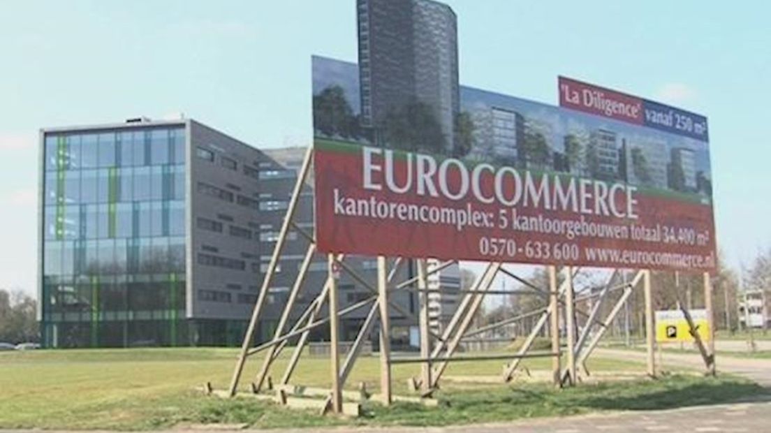 bouwbord van Eurocommerce