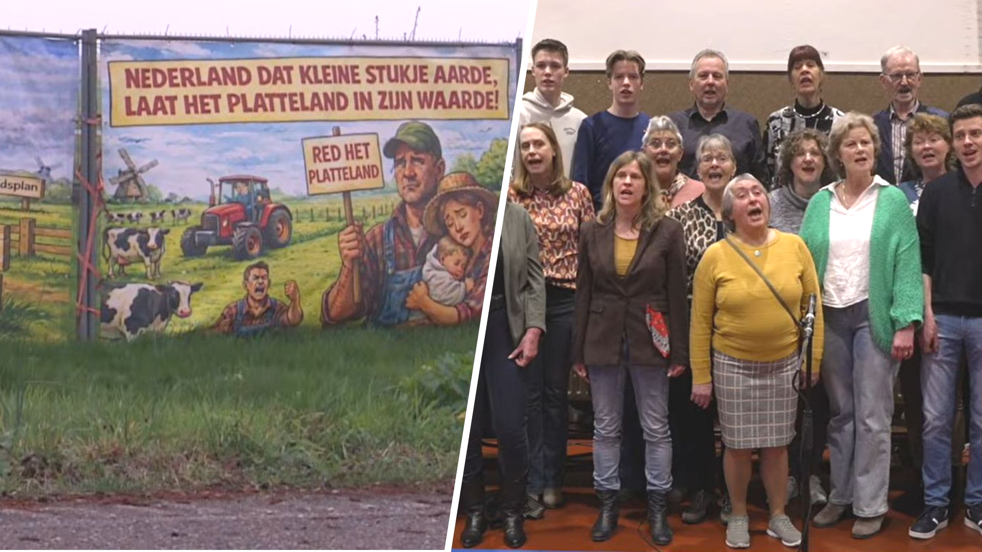 Een protestlied en een dorp vol spandoeken: dit speelt er in Westbroek