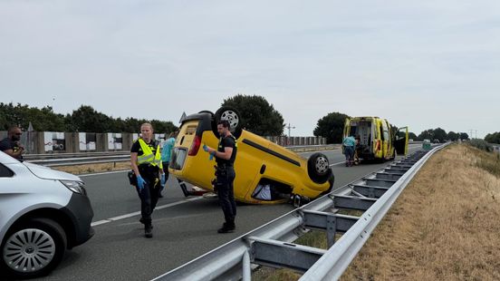 Lange file na ongeval op A2, weg weer vrijgegeven Home