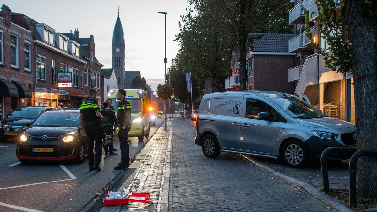 Ongeluk tijdens laden lossen Woerden