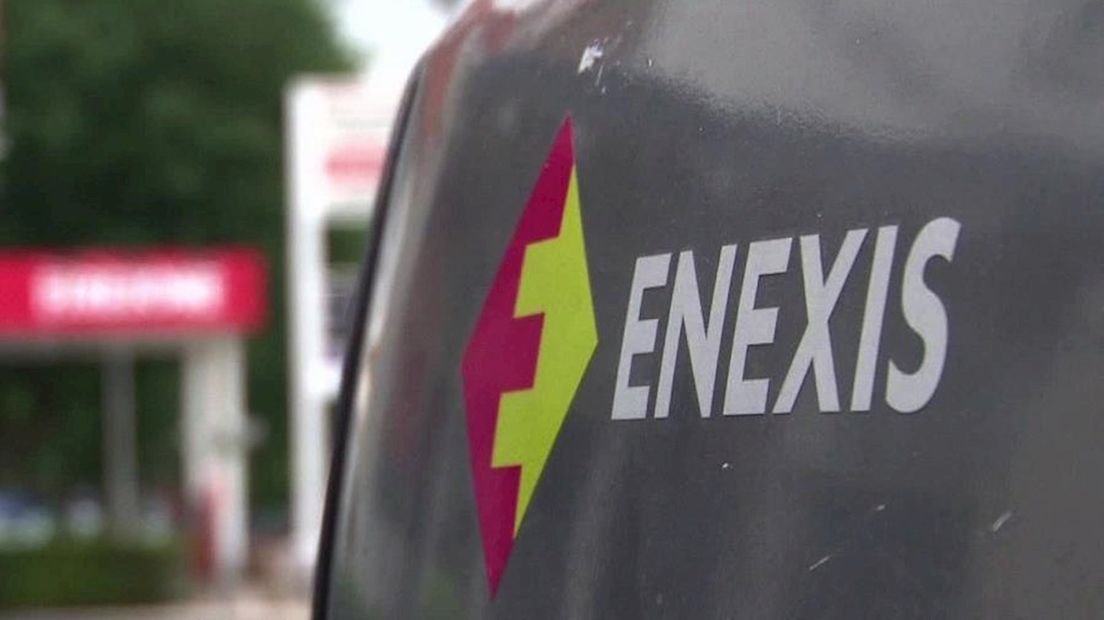 Enexis controleert de gasleidingen vandaag in Bolhaar in Enschede