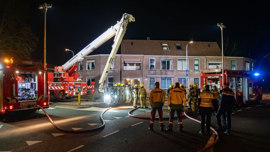Brand verwoest appartement