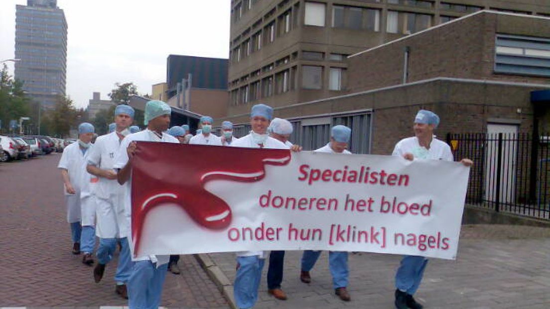 Medisch specialisten voeren actie