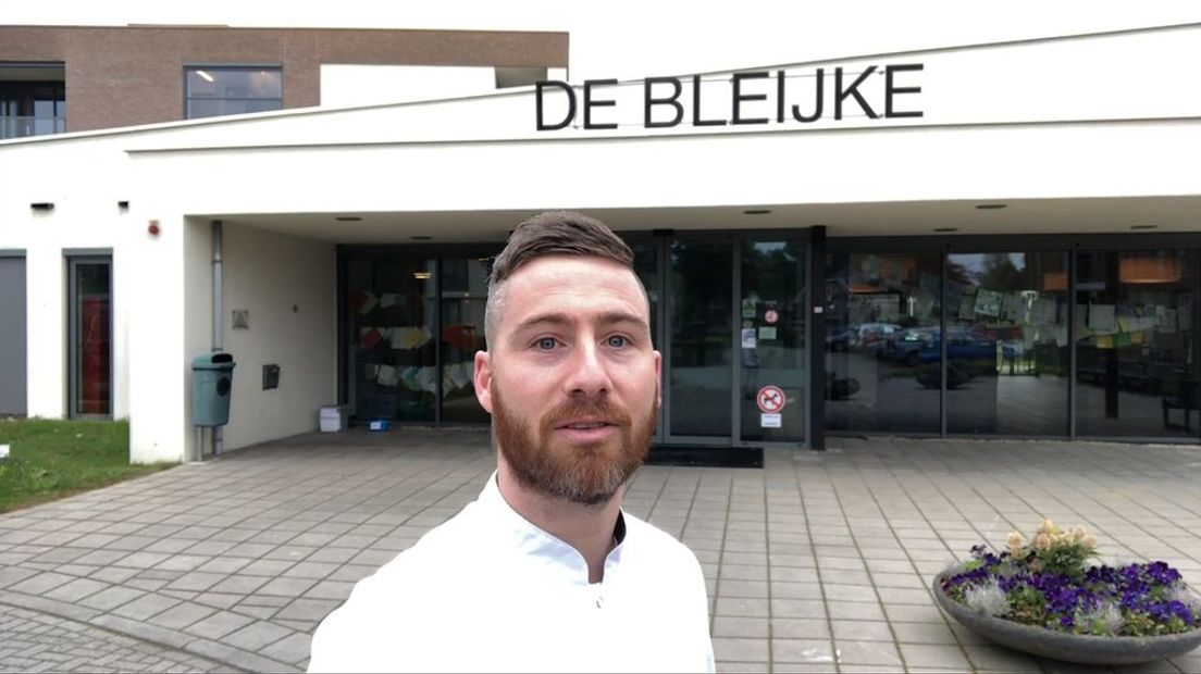 De vloggende verpleegkundige. Selfie: Rob Heebink