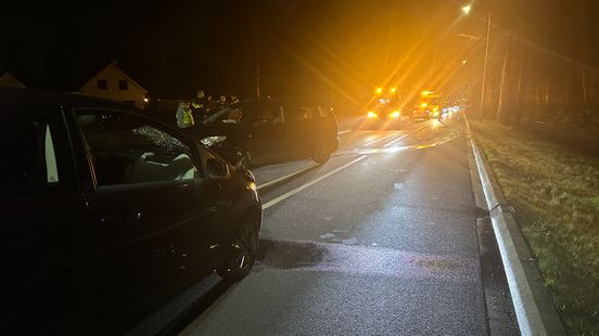 Gewonde bij frontale botsing in Baarlo Nieuws