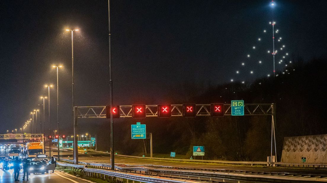 A2 was in beide richtingen urenlang afgesloten