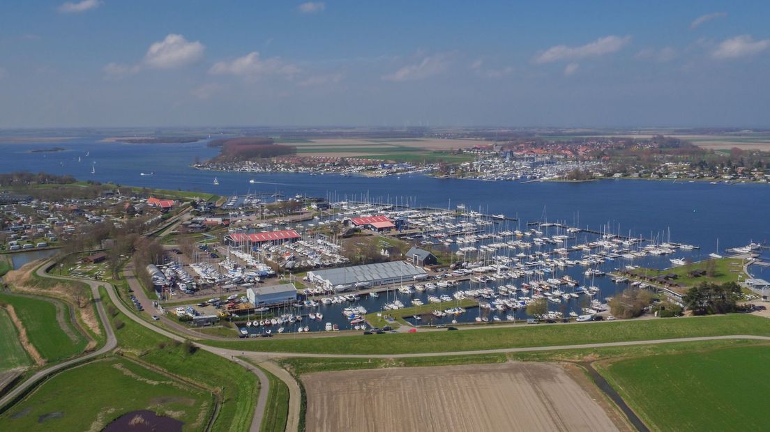 De haven van Wolphaartsdijk